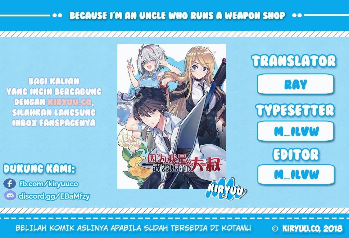 Because I’m An Uncle who Runs A Weapon Shop Chapter 04 Gambar 1