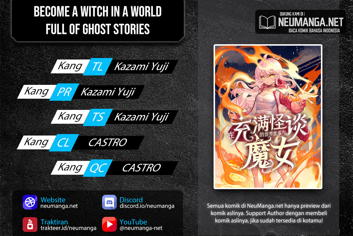 Become a Witch in a World Full of Ghost Stories Chapter 01 Gambar 1