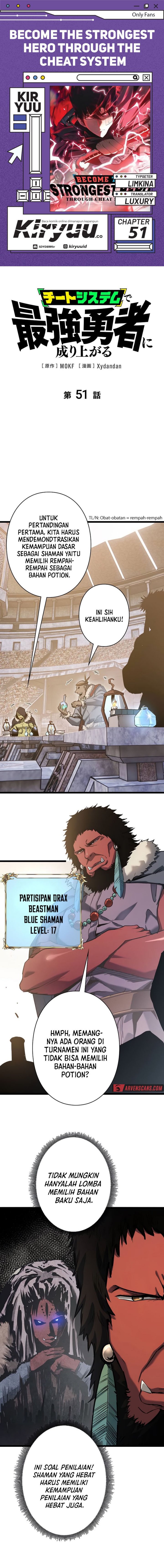 Become the Strongest Hero Through the Cheat System Chapter 51 Gambar 1