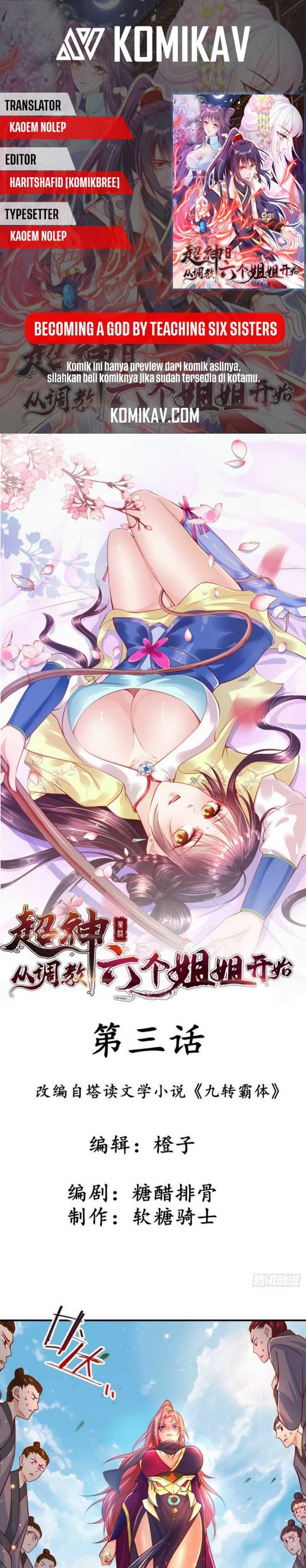 Becoming A God By Teaching Six Sisters Chapter 03 Gambar 1