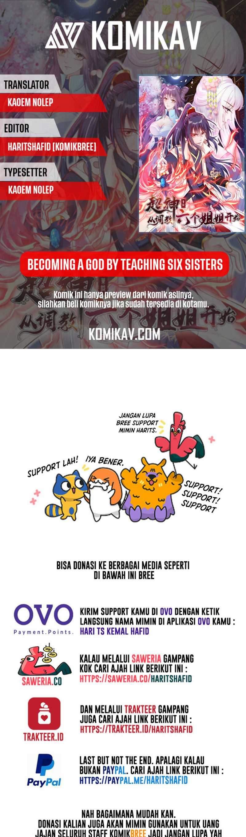 Becoming A God By Teaching Six Sisters Chapter 07 Gambar 1