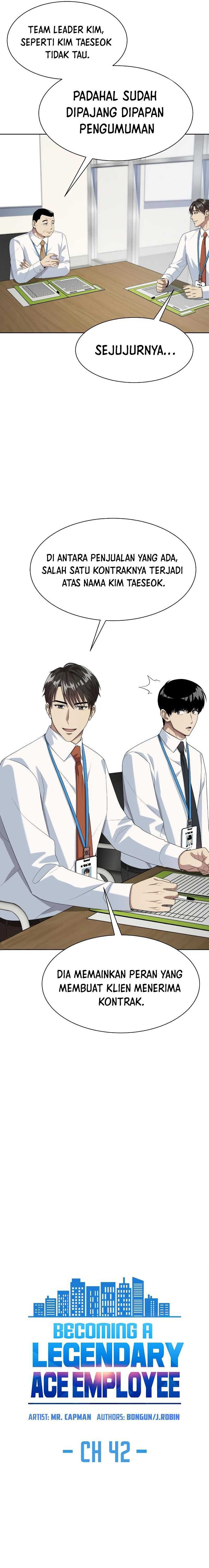 Becoming a Legendary Ace Employee Chapter 42 Gambar 2