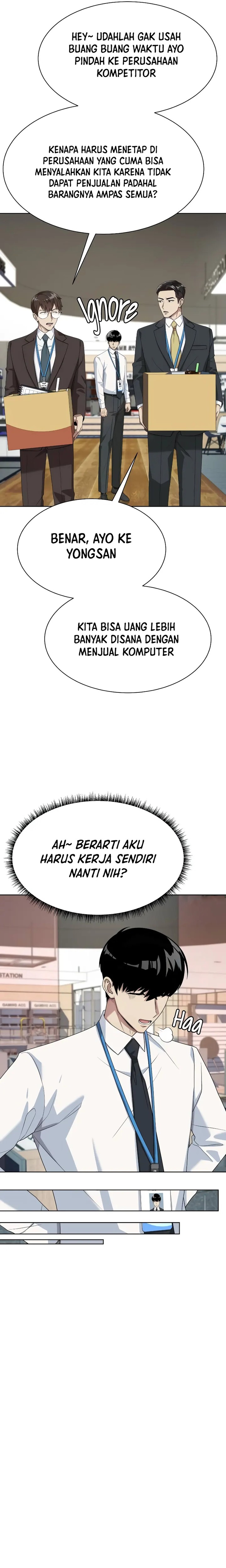 Becoming a Legendary Ace Employee Chapter 55 Gambar 12