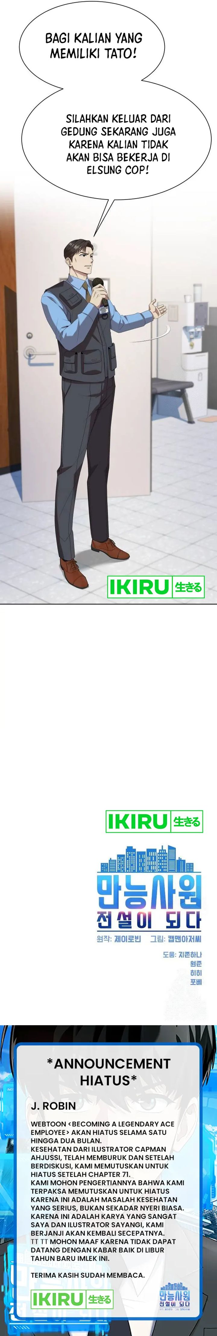 Becoming a Legendary Ace Employee Chapter 71 Gambar 21