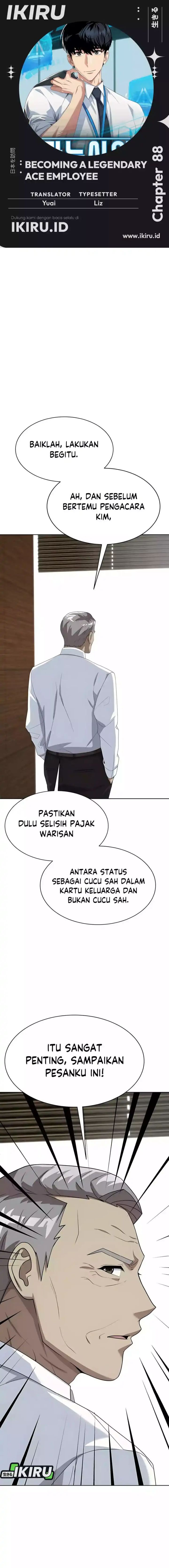 Becoming a Legendary Ace Employee Chapter 88 Gambar 1