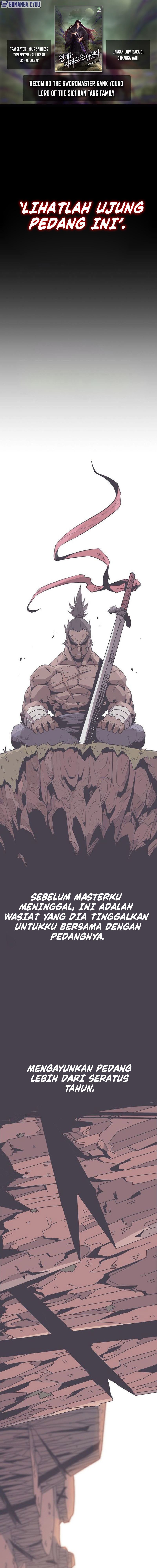 Becoming the Swordmaster Rank Young Lord of the Sichuan Tang Family Chapter 01 Gambar 1