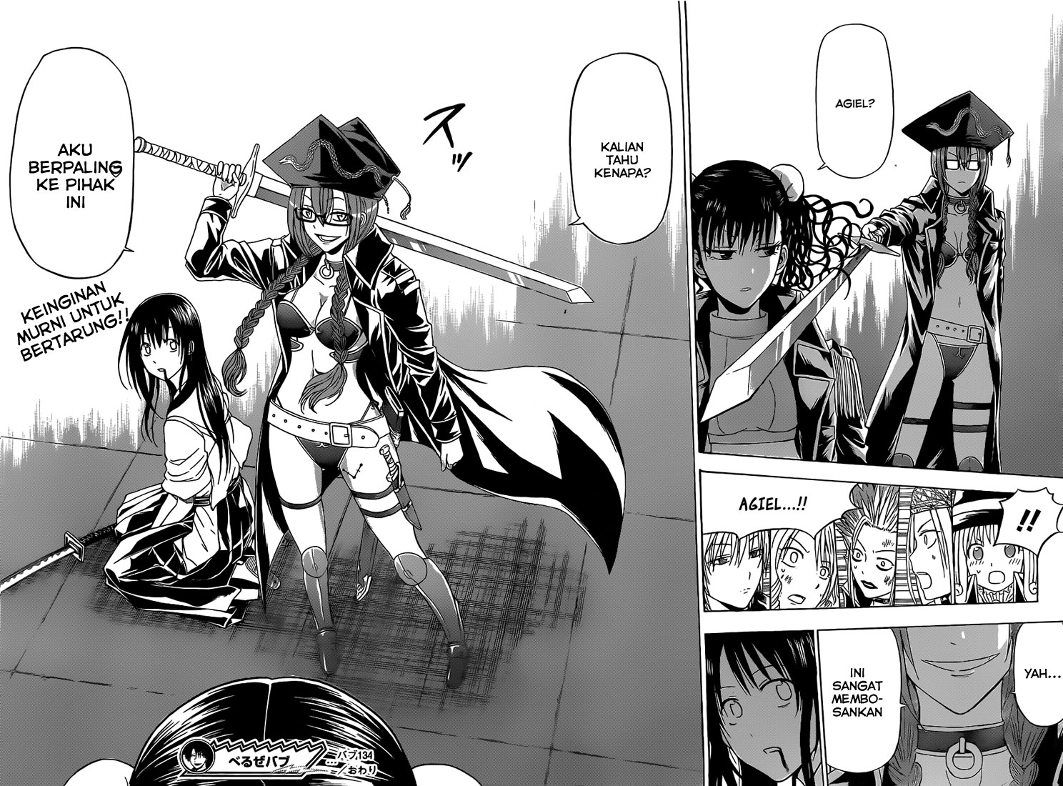 Beelzebub Chapter 134 Gambar 19
