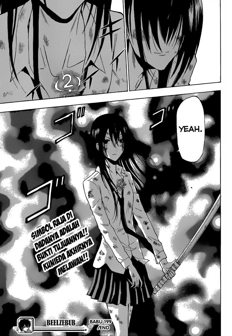 Beelzebub Chapter 199 Gambar 19