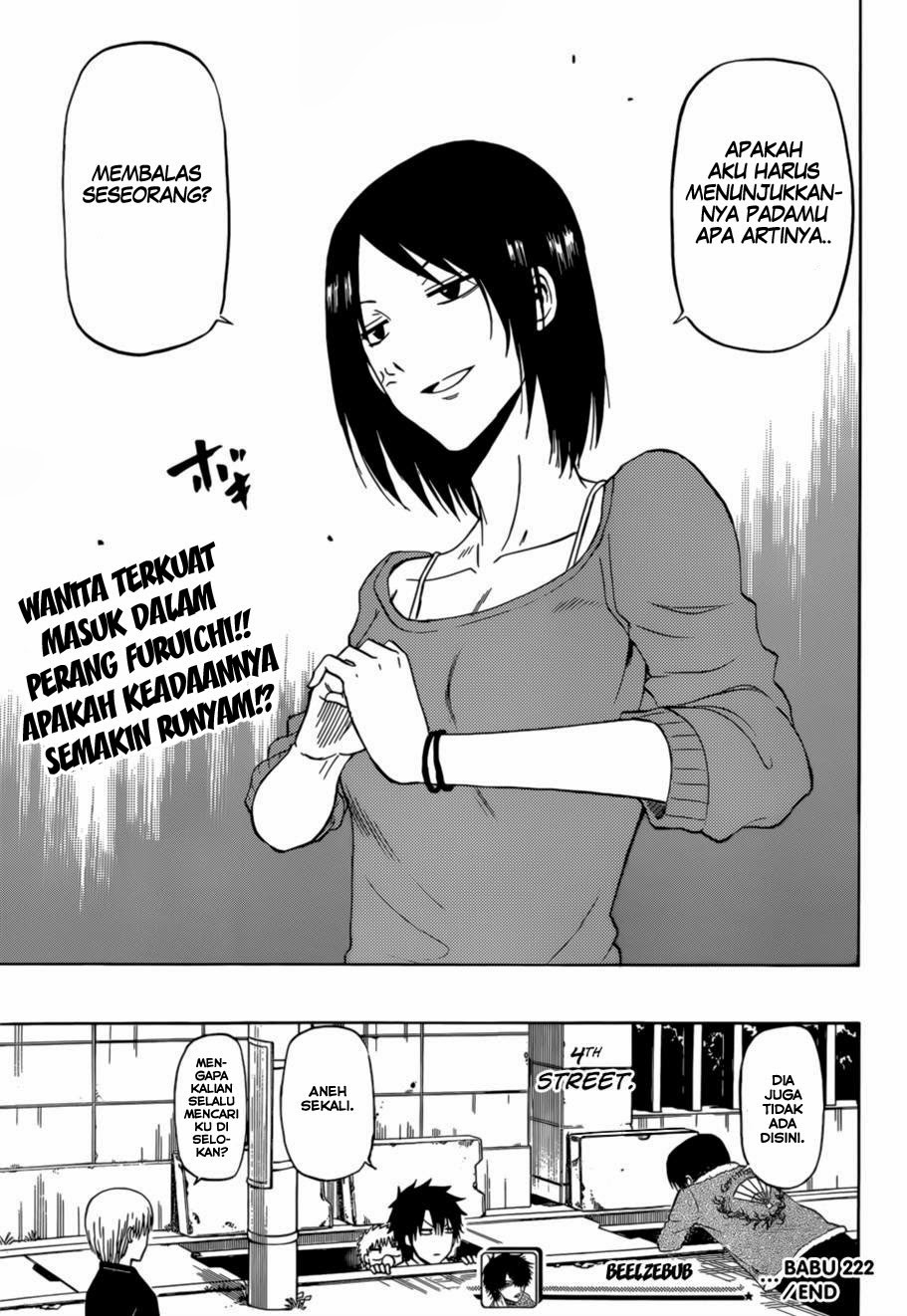 Beelzebub Chapter 222 Gambar 37
