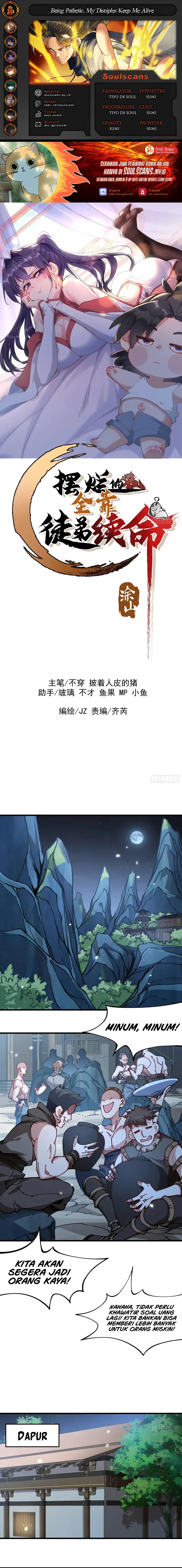 Being Pathetic, My Disciples Keep Me Alive Chapter 49 Gambar 1