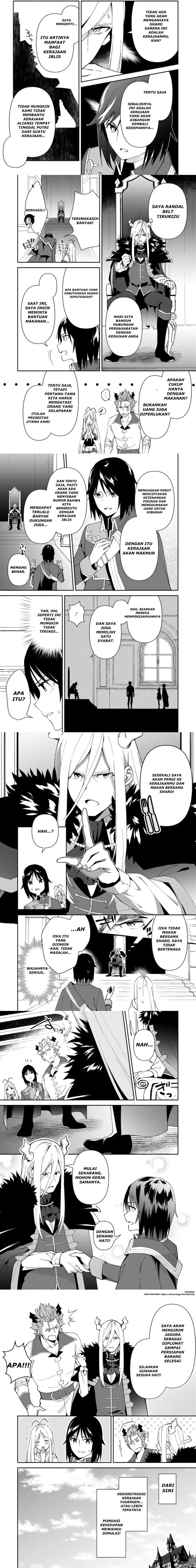 Binbou Kokka no Kuroji Kaikaku ~Kanemouke no Tame Nara Shudan o Erabanai ore ga, Naze ka Zessansarete iru Ken ni Tsuite~ Chapter 01.2 Gambar 4