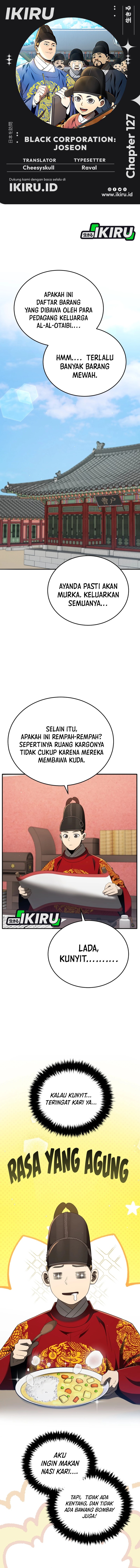 Black Corporation: Joseon Chapter 127 Gambar 1