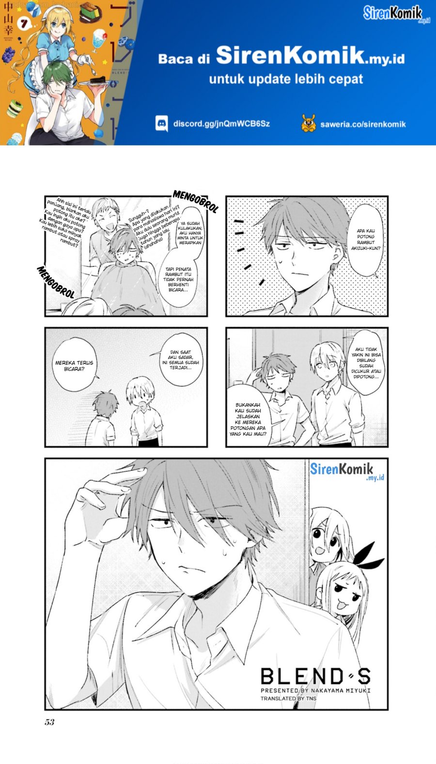 Blend S Chapter 92 Gambar 2