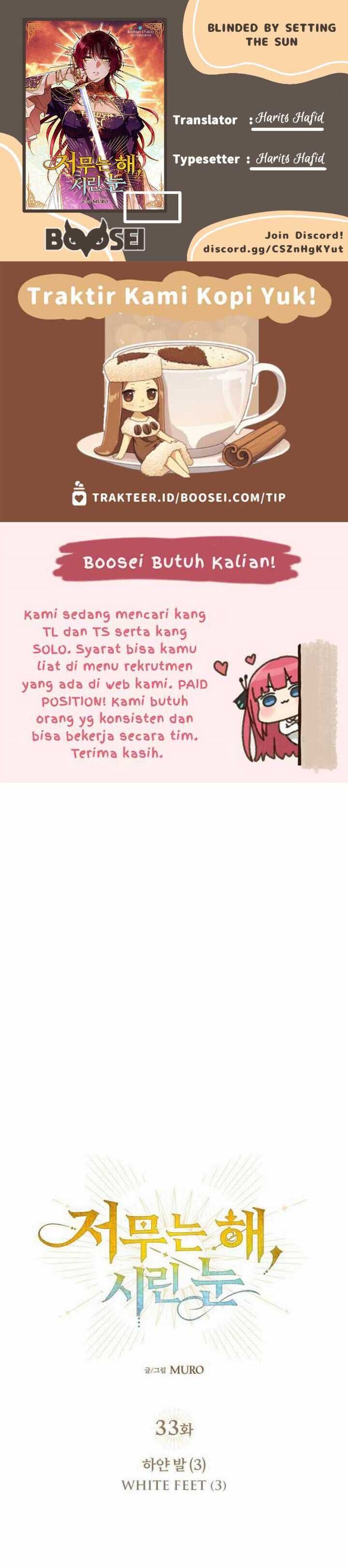 Blinded by the Setting Sun Chapter 33 Gambar 1