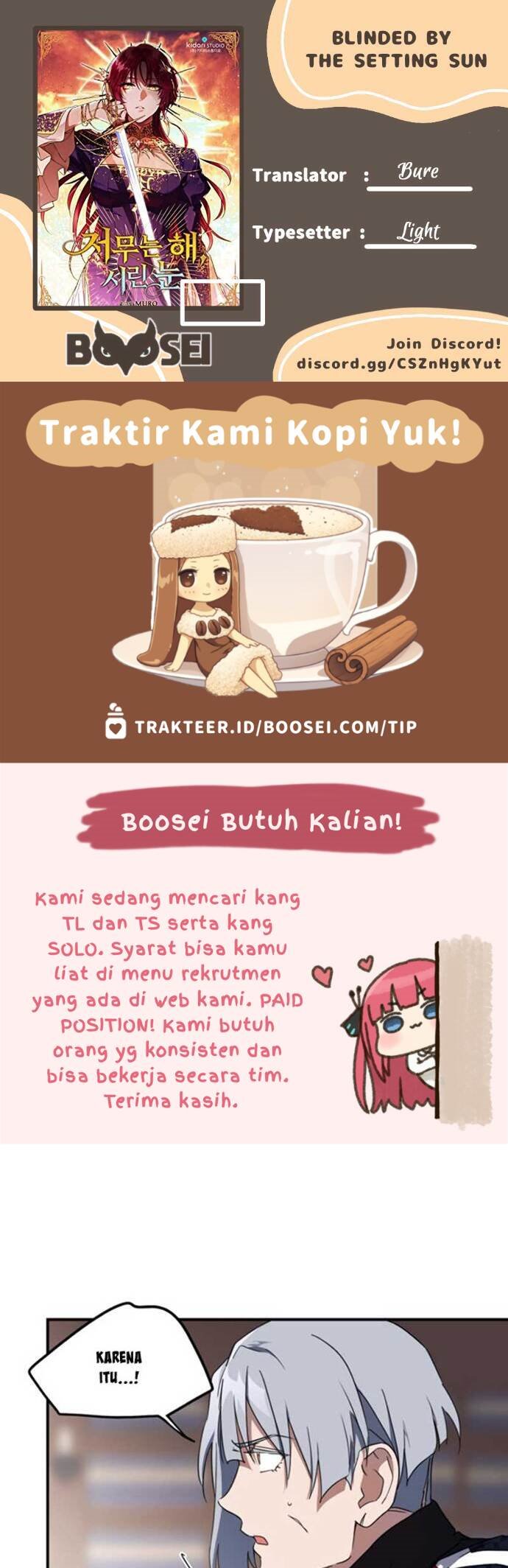 Blinded by the Setting Sun Chapter 41 Gambar 1