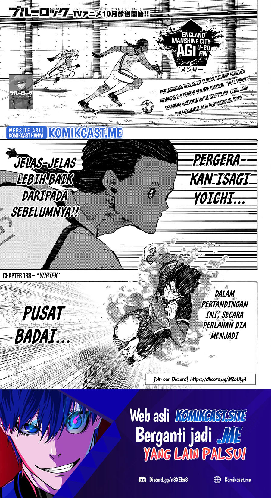 Blue Lock Chapter 188 Gambar 2