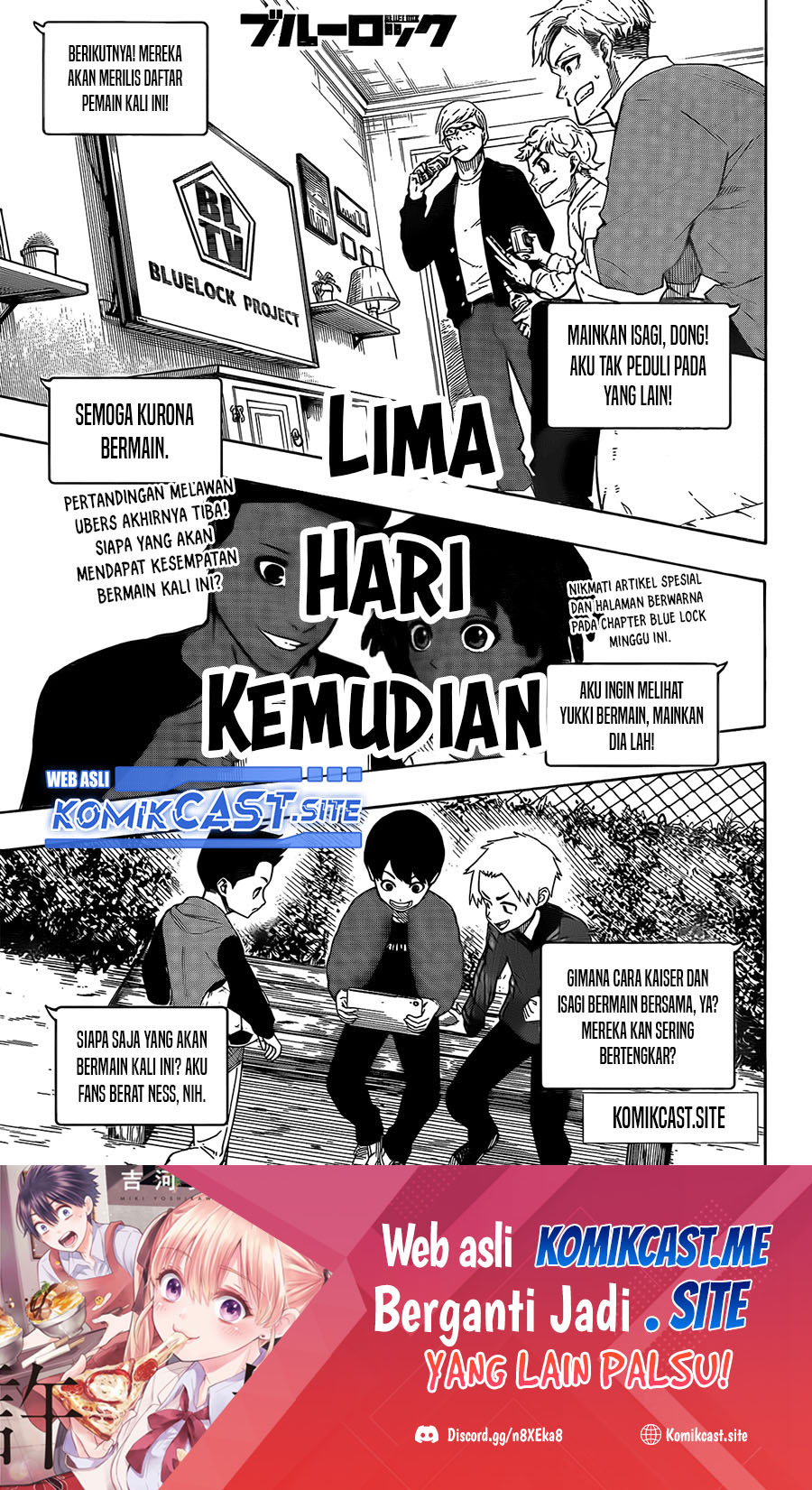 Blue Lock Chapter 209 Gambar 3