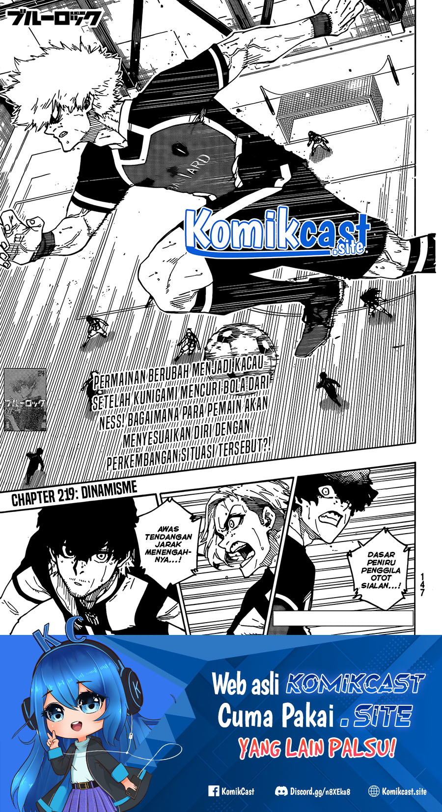 Blue Lock Chapter 219 Gambar 2