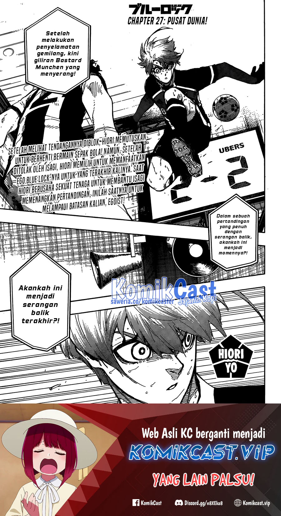 Blue Lock Chapter 237 Gambar 2