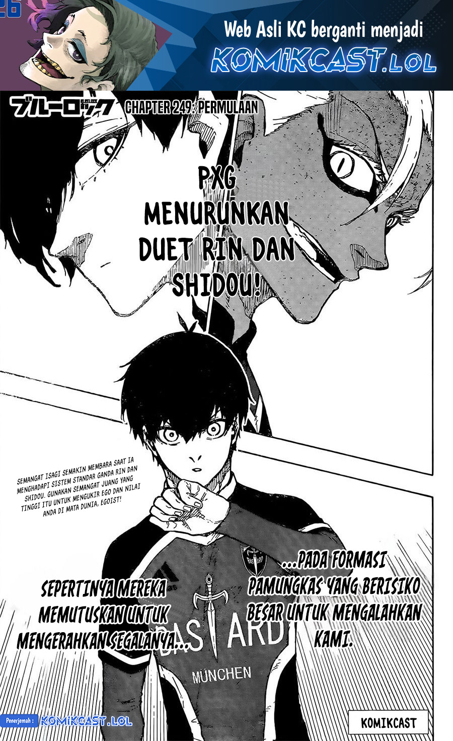 Blue Lock Chapter 249 Gambar 2