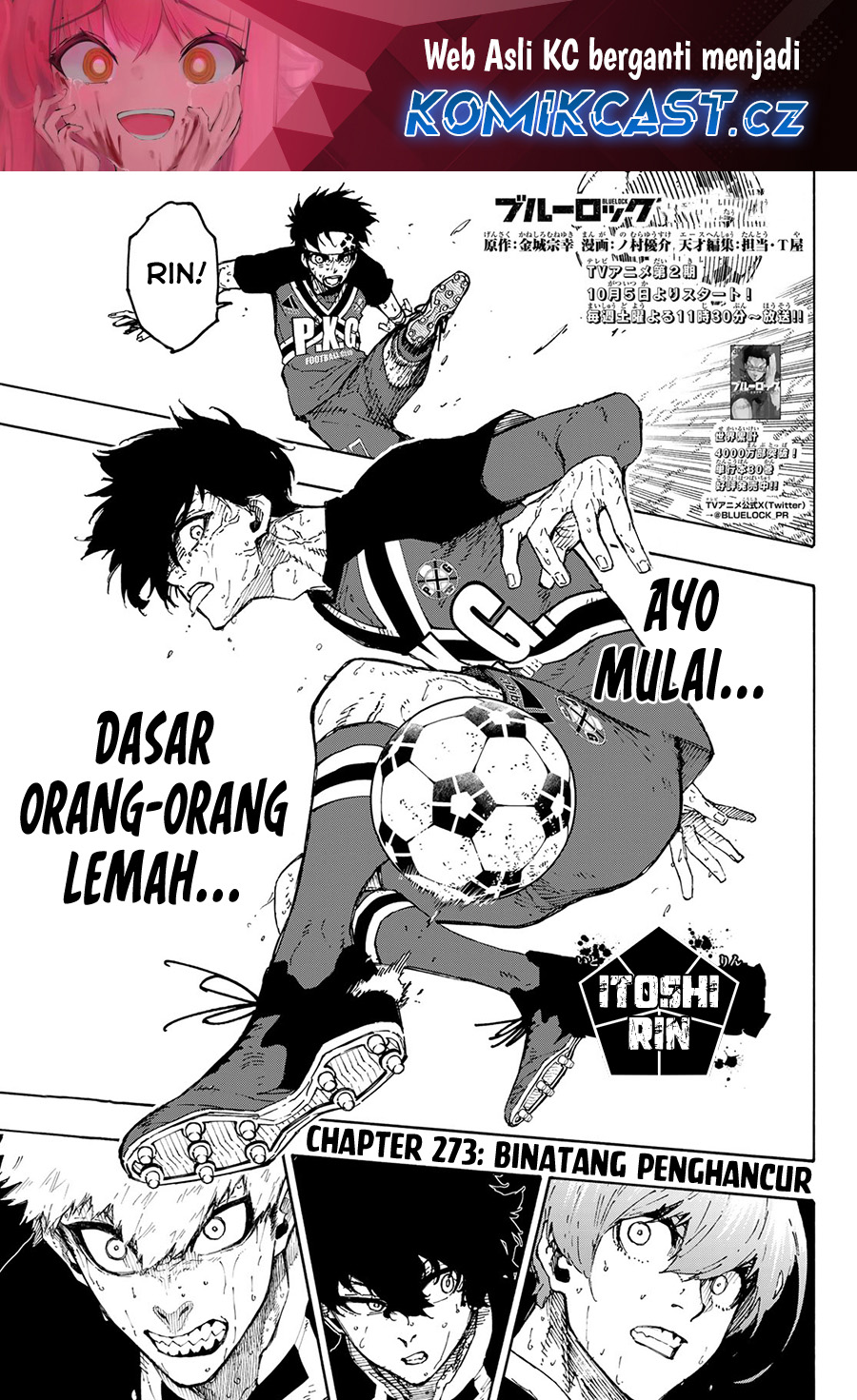 Blue Lock Chapter 273 Gambar 2