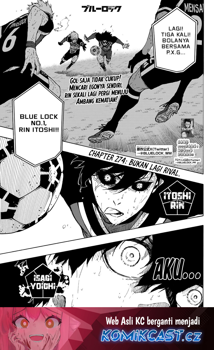 Blue Lock Chapter 274 Gambar 2