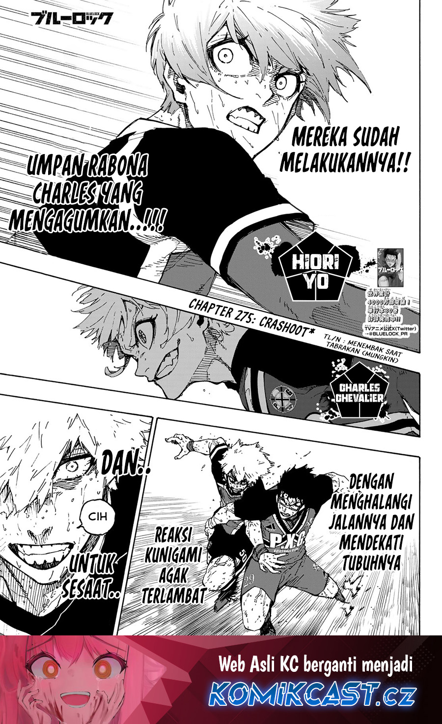 Blue Lock Chapter 275 Gambar 2