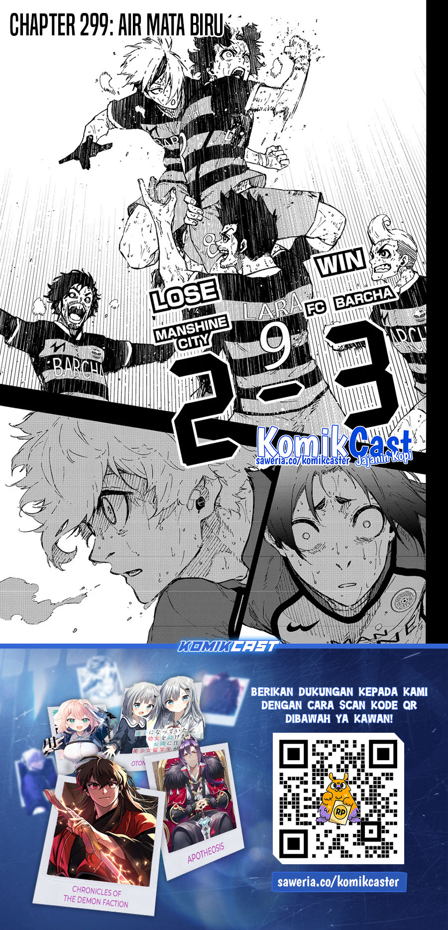 Blue Lock Chapter 299 Gambar 2