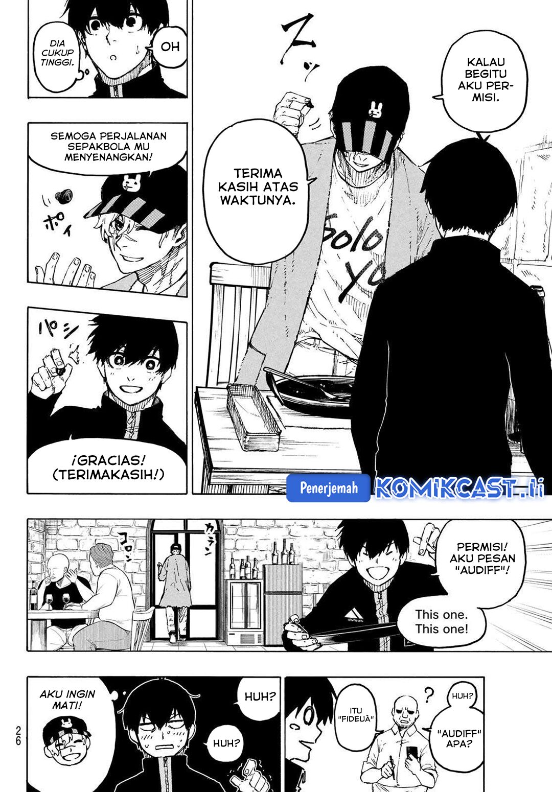 Blue Lock Chapter 307 Gambar 14