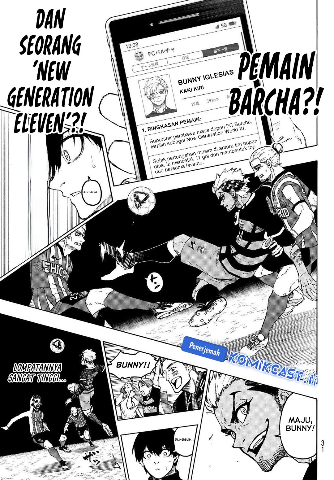 Blue Lock Chapter 307 Gambar 19