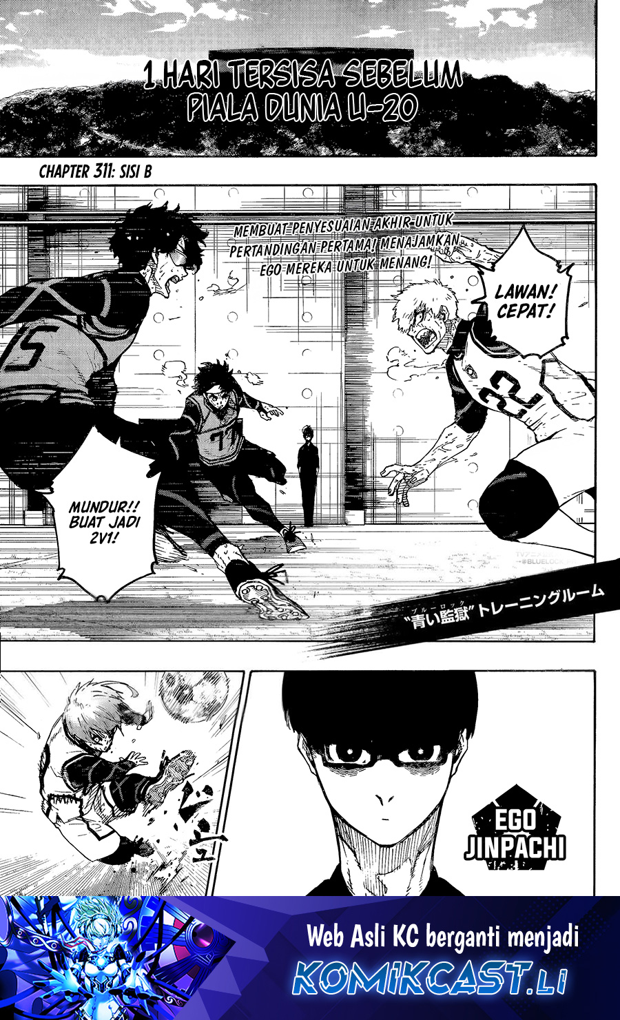 Blue Lock Chapter 311 Gambar 2