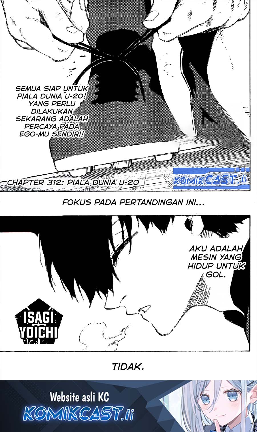 Blue Lock Chapter 312 Gambar 2