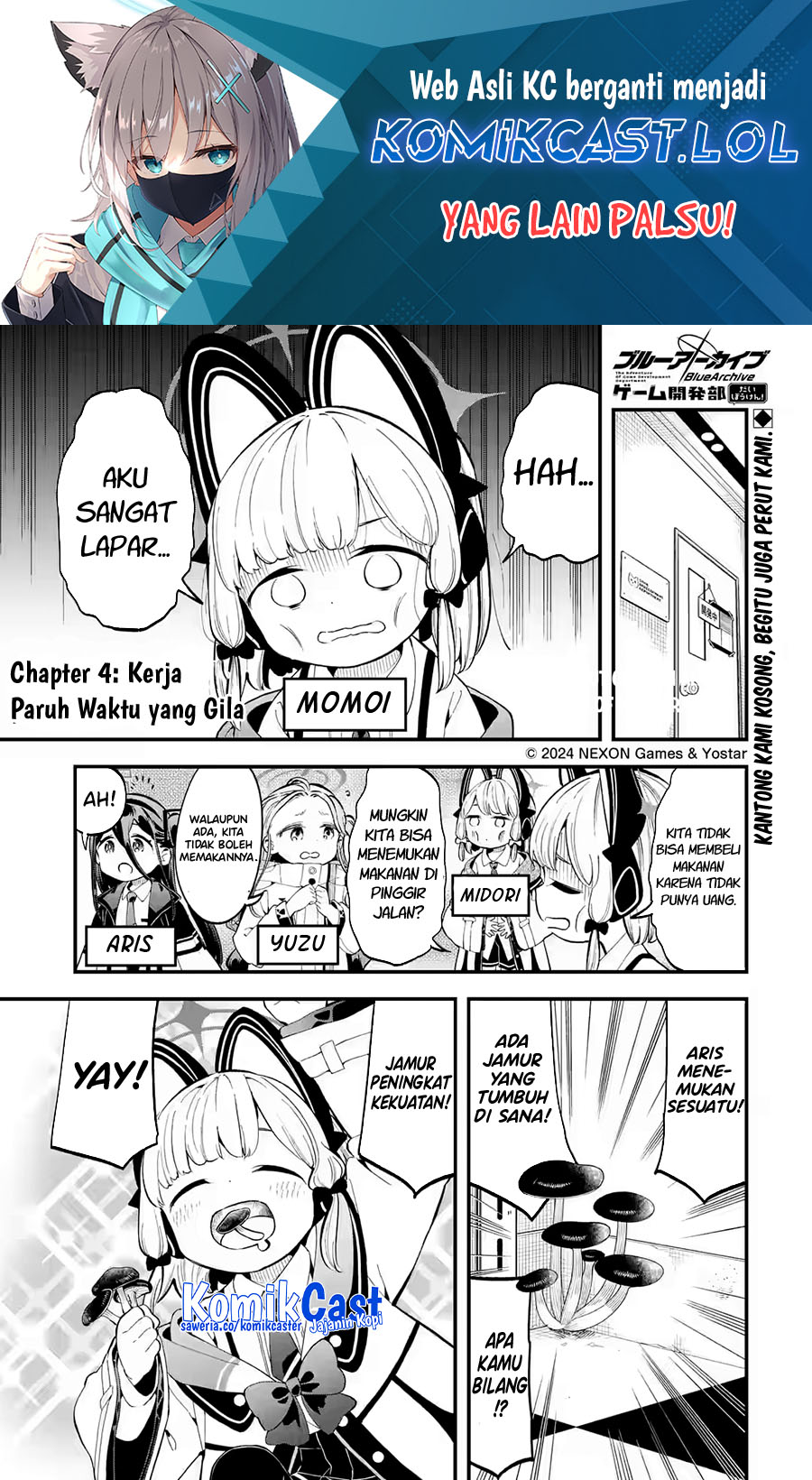 Blue Archive: The Adventure of Game Development Department! Chapter 04 Gambar 2