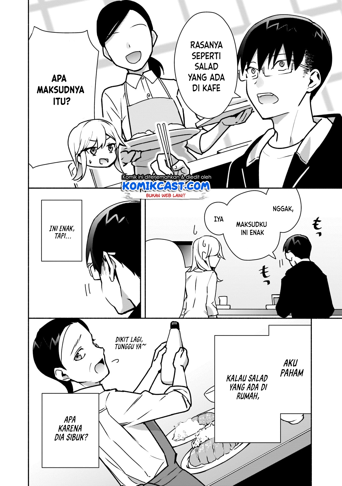 Bocchi no Boku ni Kyousei Kanojo ga Yattekita Chapter 12 Gambar 7