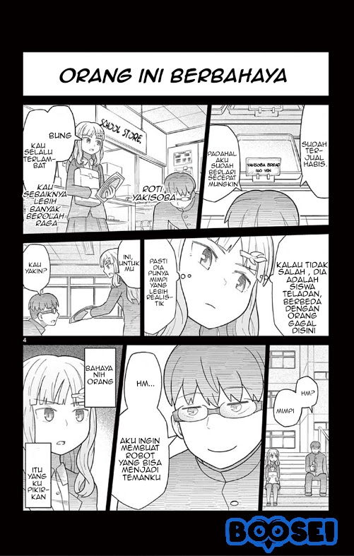 Bocchi Hakase to Robot Shoujo no Zetsubou Teki Utopia Chapter 03 Gambar 6
