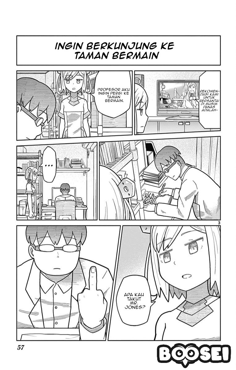 Bocchi Hakase to Robot Shoujo no Zetsubou Teki Utopia Chapter 05 Gambar 4