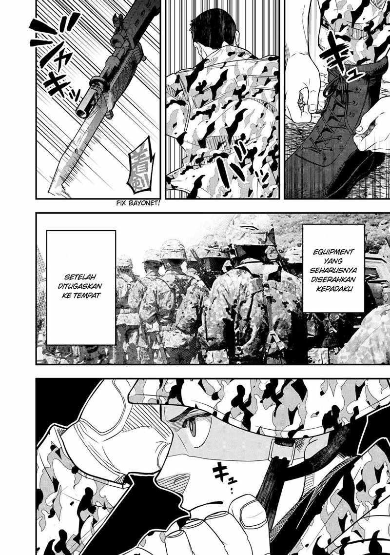Bocchi Jieikan no Isekai Funsenki Chapter 01 Gambar 16
