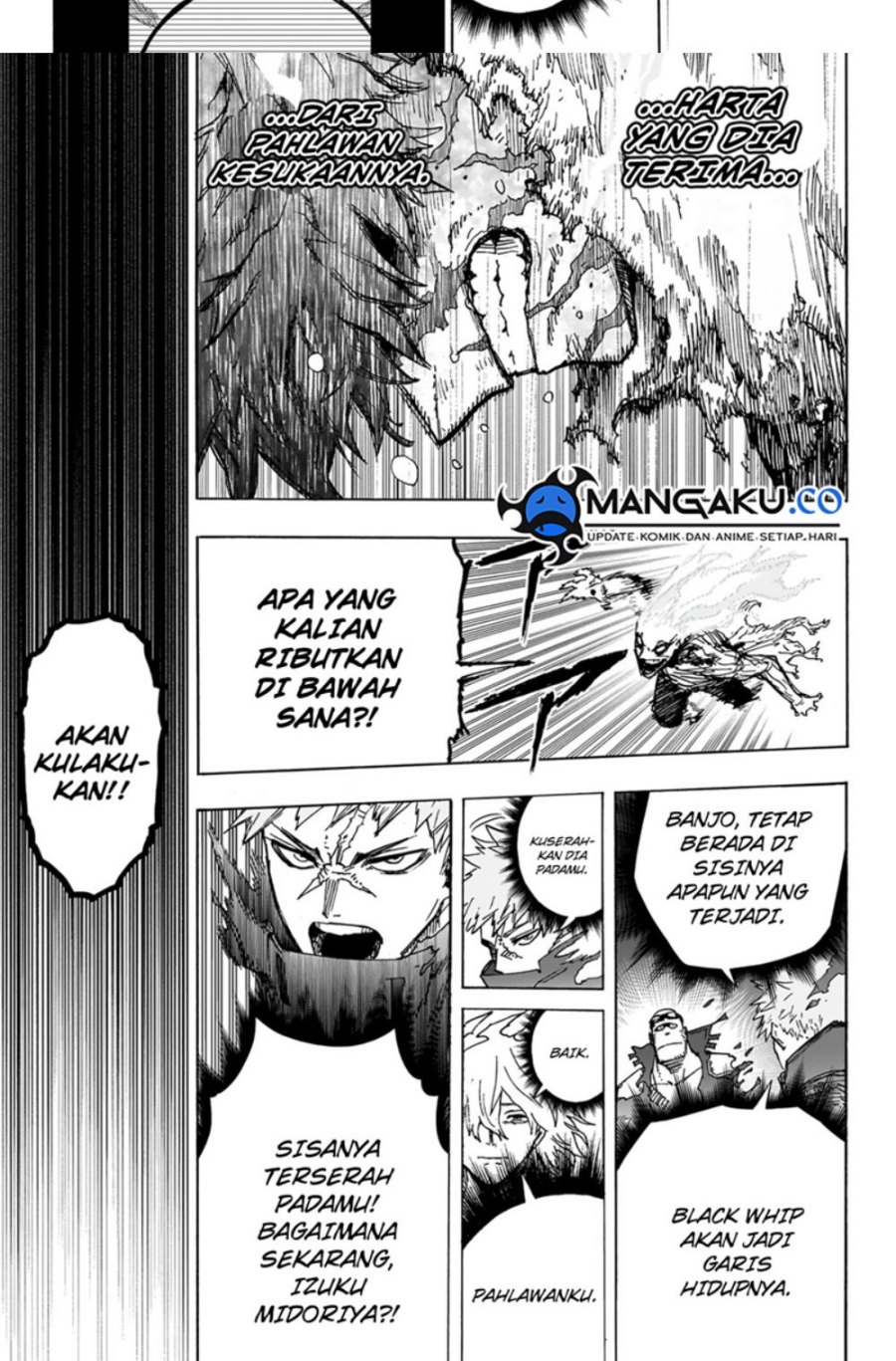 Boku no Hero Academia Chapter 413 Gambar 13