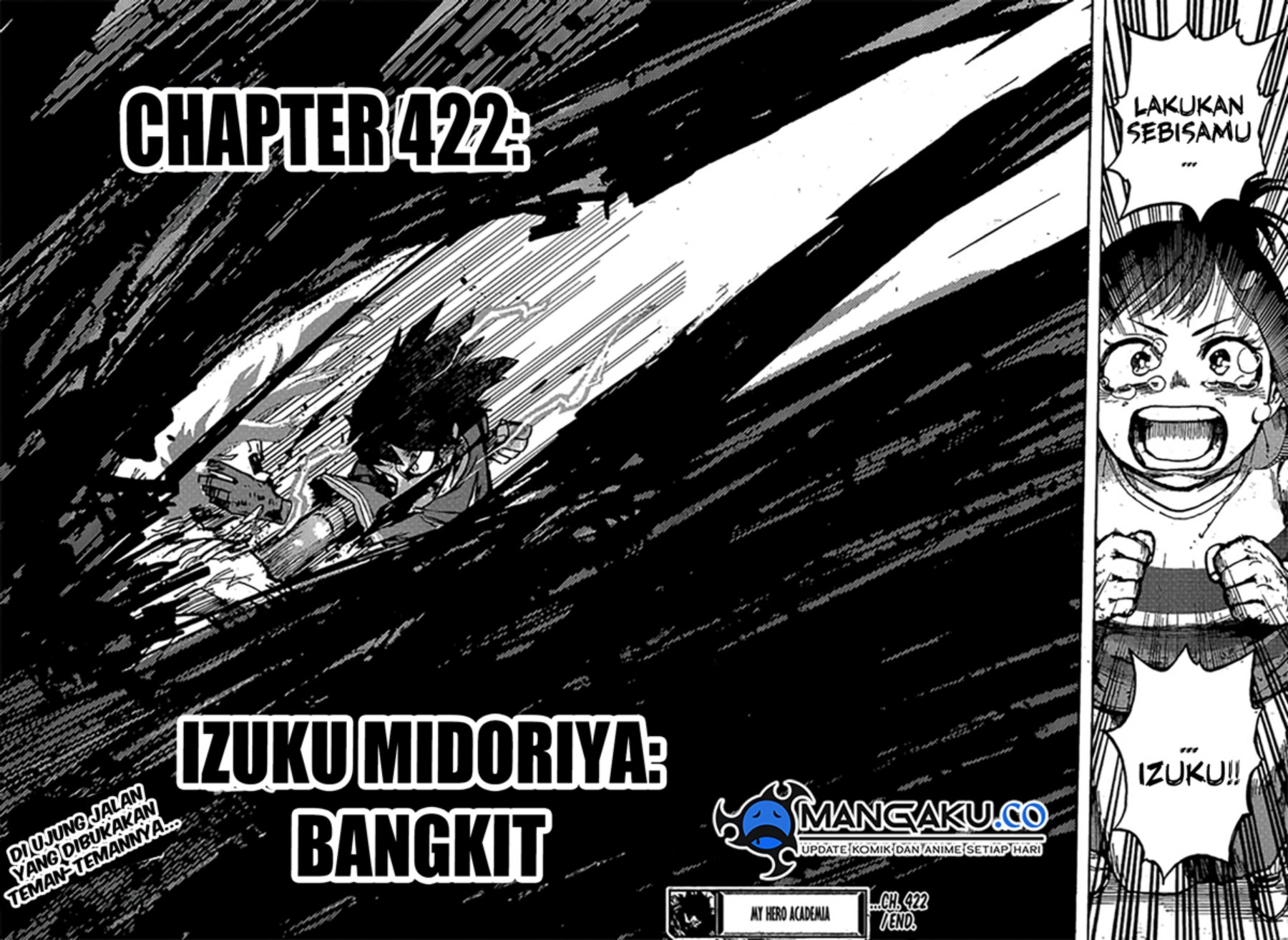 Boku no Hero Academia Chapter 422 Gambar 15