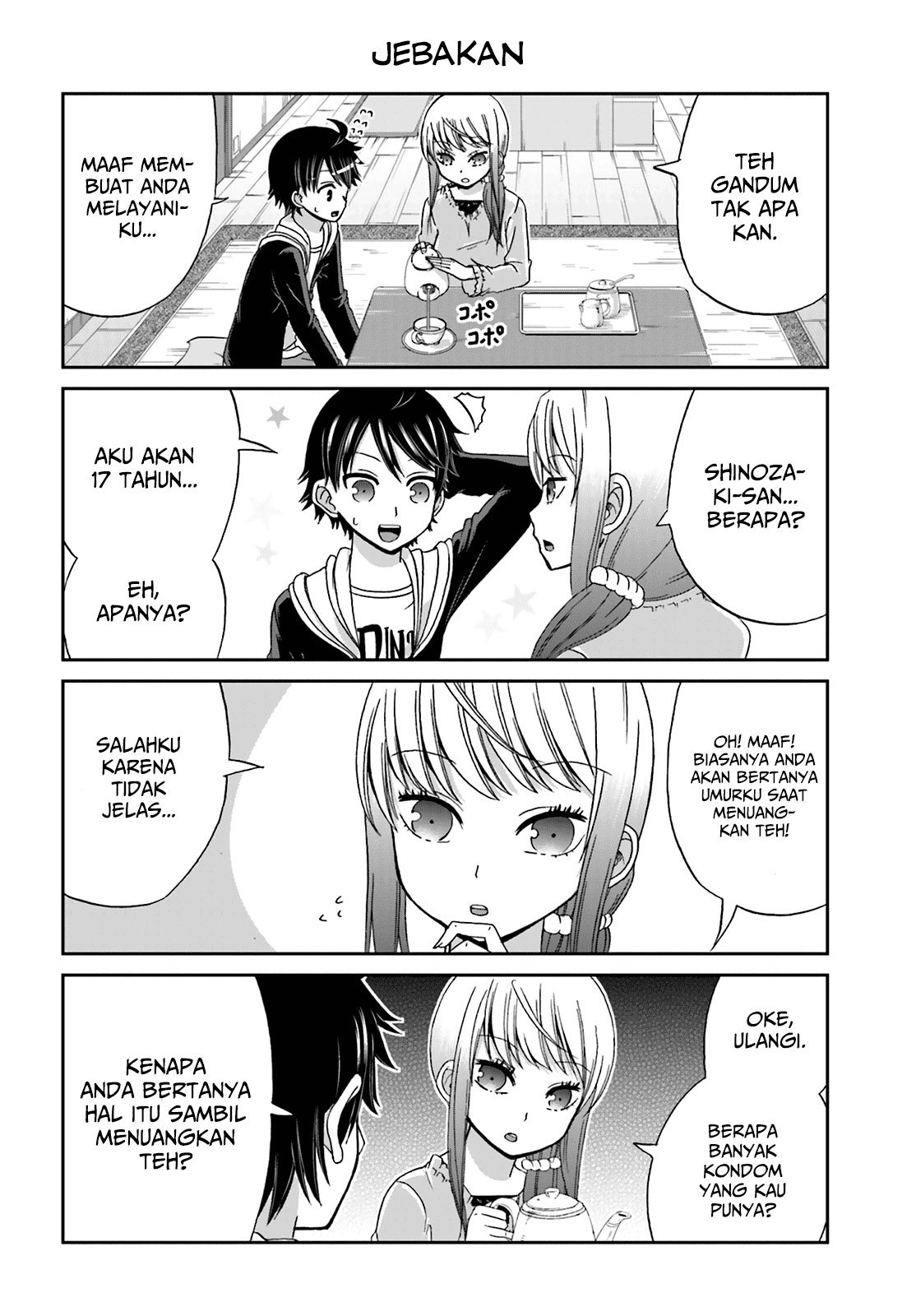 Boku no Kanojo ga Majime Sugiru Shojo Bitch na Ken Chapter 16 Gambar 3