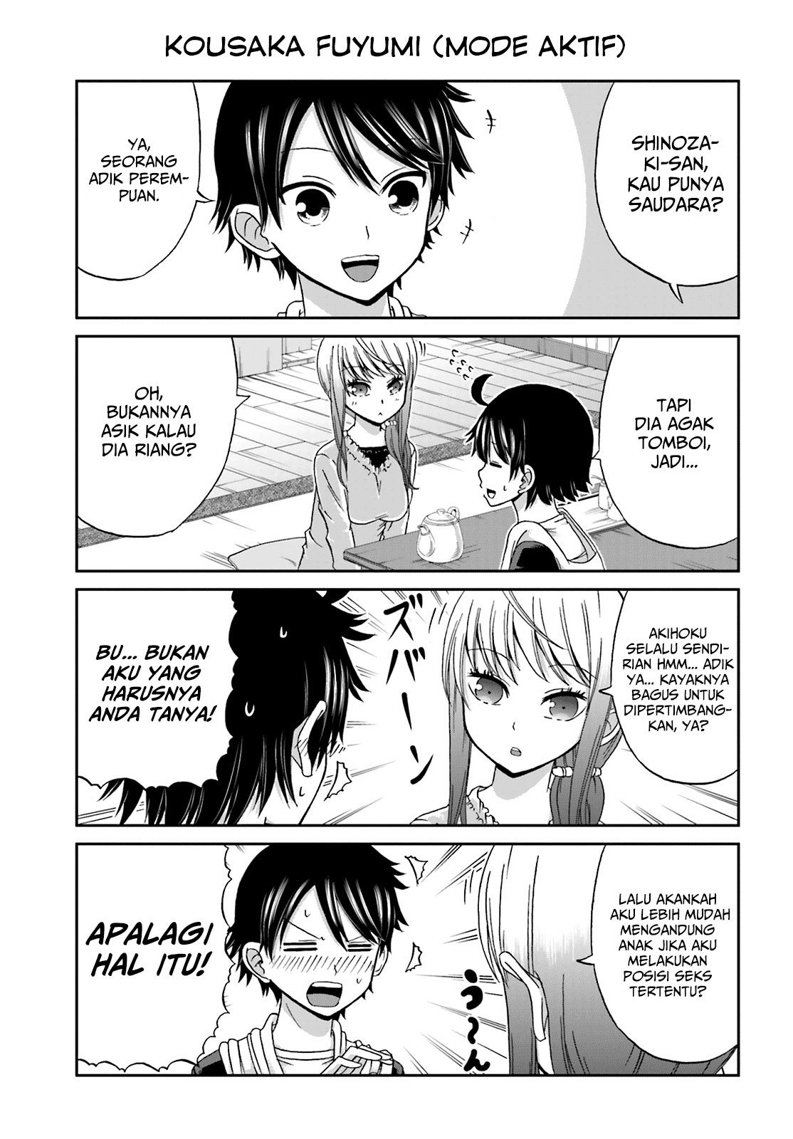 Boku no Kanojo ga Majime Sugiru Shojo Bitch na Ken Chapter 16 Gambar 4