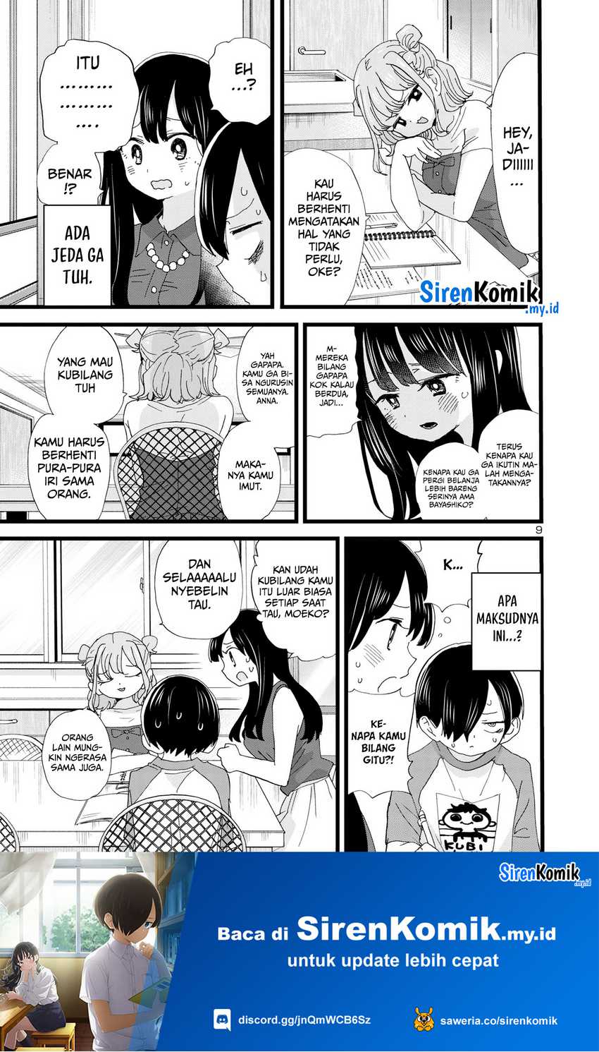 Boku no Kokoro no Yabai Yatsu Chapter 133 Gambar 11