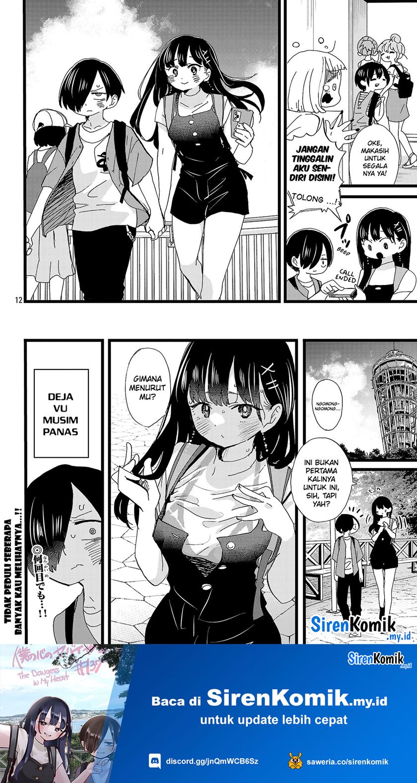 Boku no Kokoro no Yabai Yatsu Chapter 137 Gambar 14