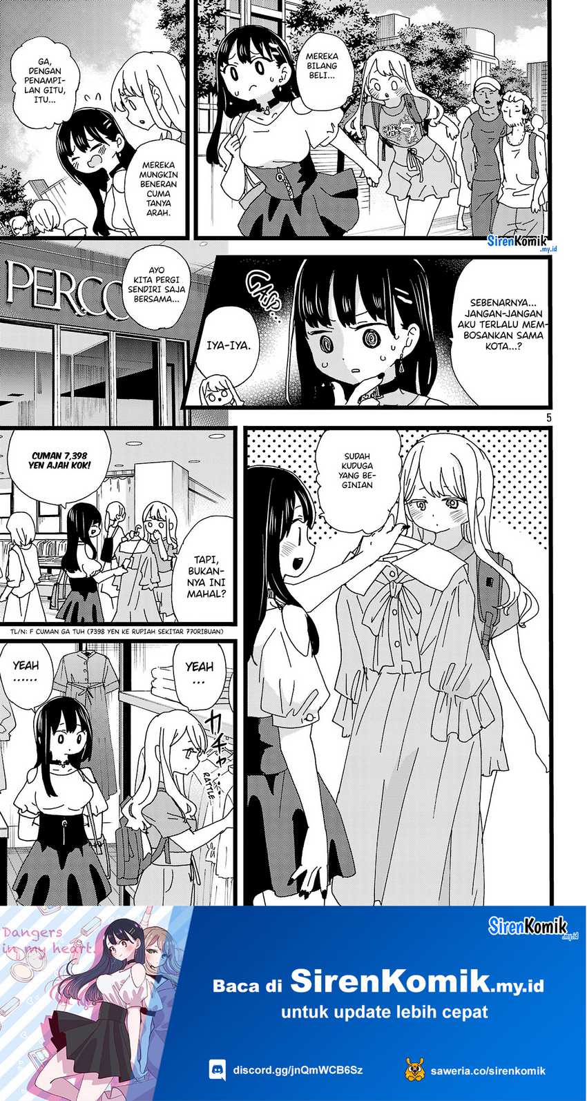 Boku no Kokoro no Yabai Yatsu Chapter 141 Gambar 7