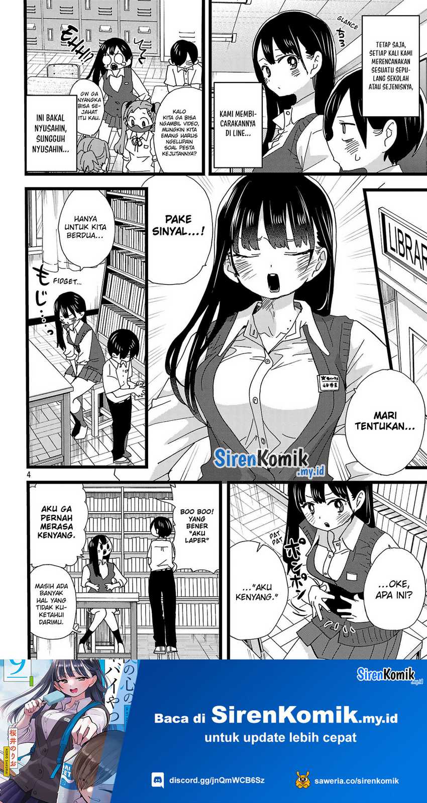 Boku no Kokoro no Yabai Yatsu Chapter 143 Gambar 6