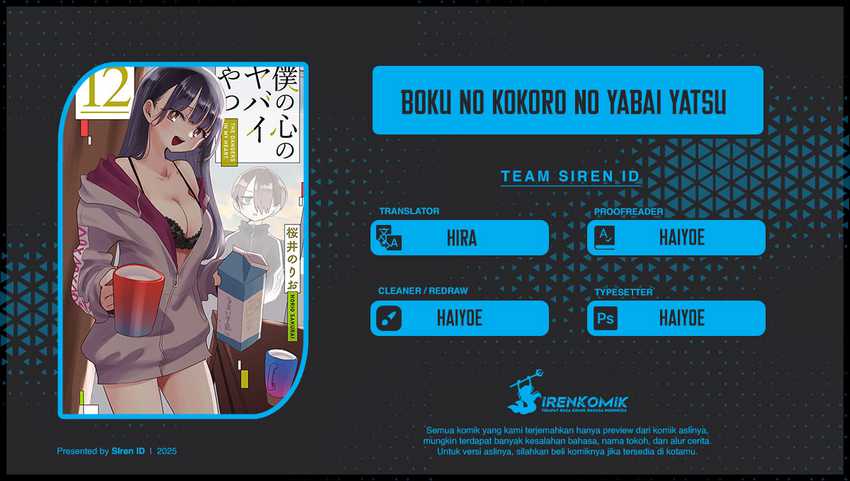 Boku no Kokoro no Yabai Yatsu Chapter 166 Gambar 1