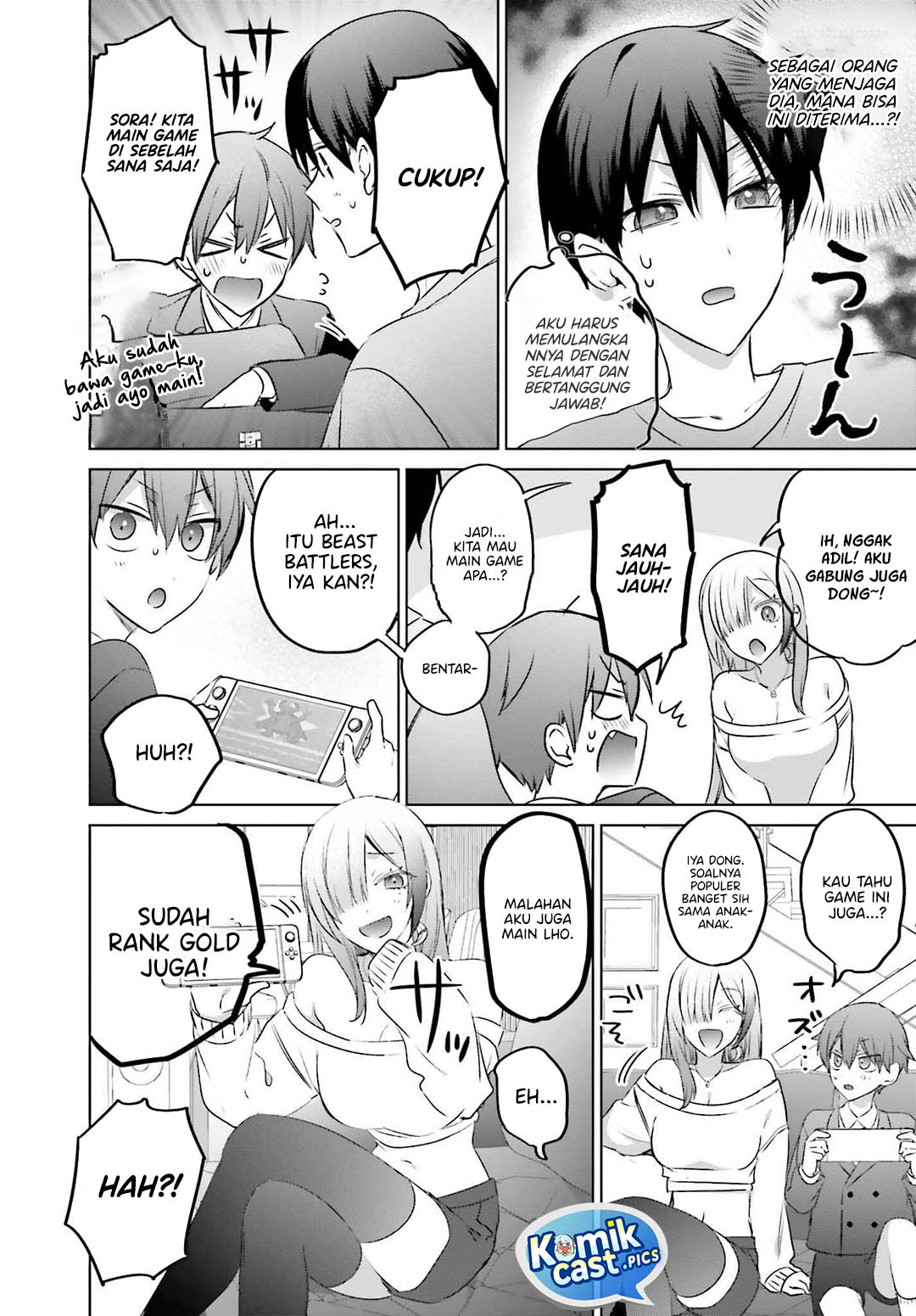 Boku to kimi (Gyaru) ga Fufuu ni Narumade Chapter 23 Gambar 11