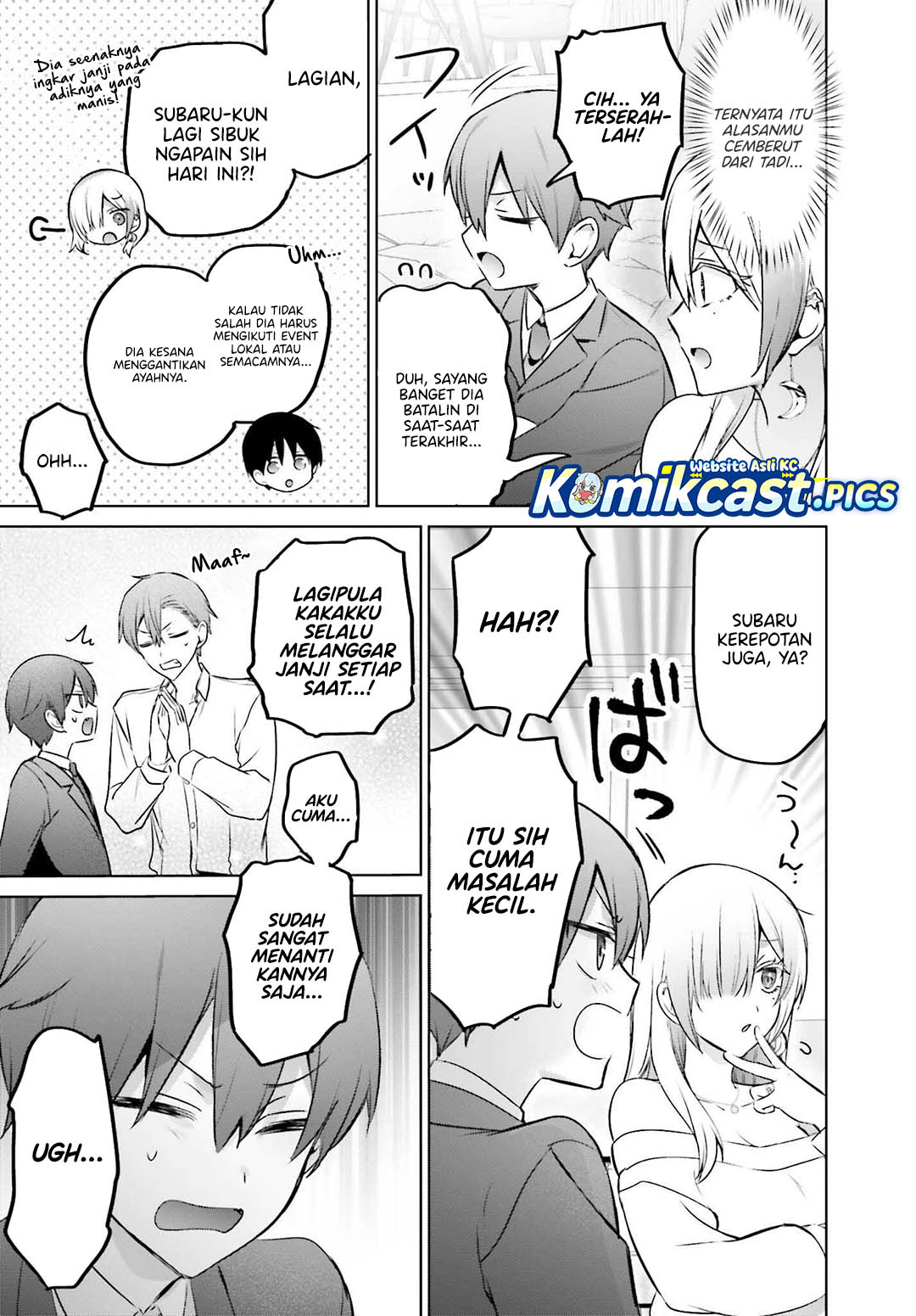 Boku to kimi (Gyaru) ga Fufuu ni Narumade Chapter 23 Gambar 24