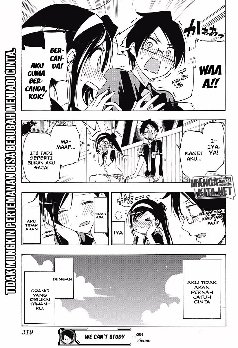 Bokutachi wa Benkyou ga Dekinai Chapter 24 Gambar 20