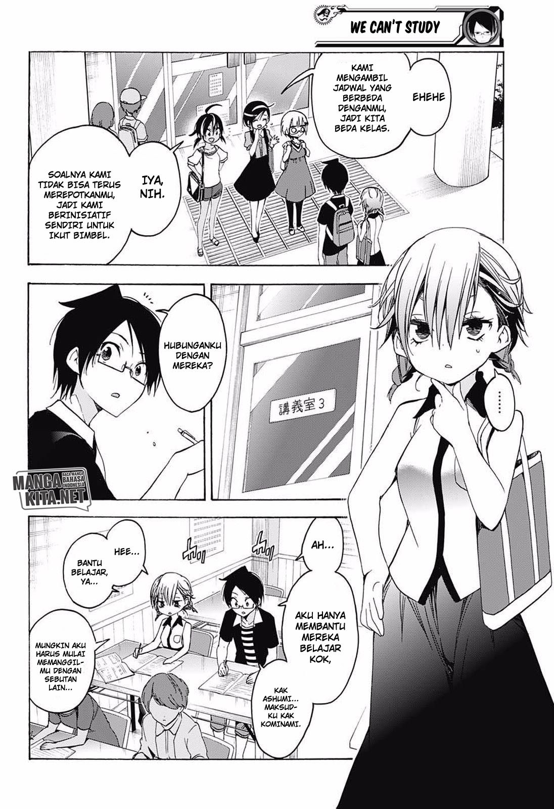 Bokutachi wa Benkyou ga Dekinai Chapter 33 Gambar 3